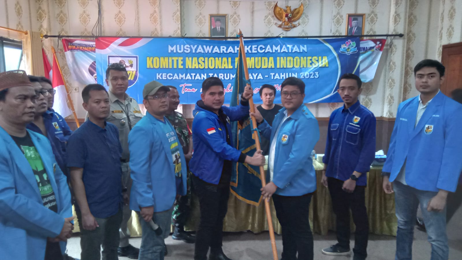 DPD KNPI Kabupaten Bekasi Sudah Kukuhkan Dua DPK Tarumajaya dan Muara Gembong