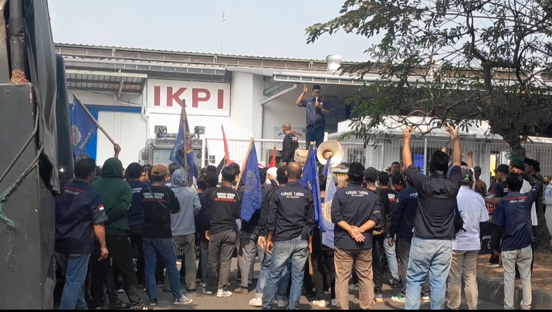 Karangtaruna Desa Karangbaru Tuntut Janji PT.IK Precision