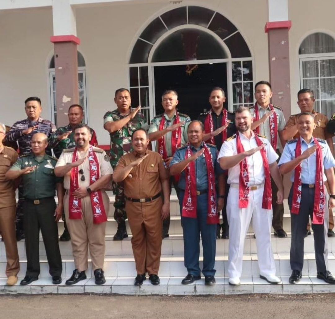 Dandim 0625 Pangandaran Dampingi Kunjungan Pasis Negara Sahabat