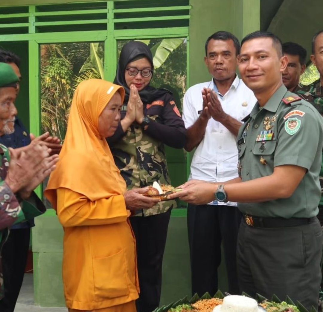 Dandim 0625 Pangandaran Resmikan 2 Rumah Rutilahu