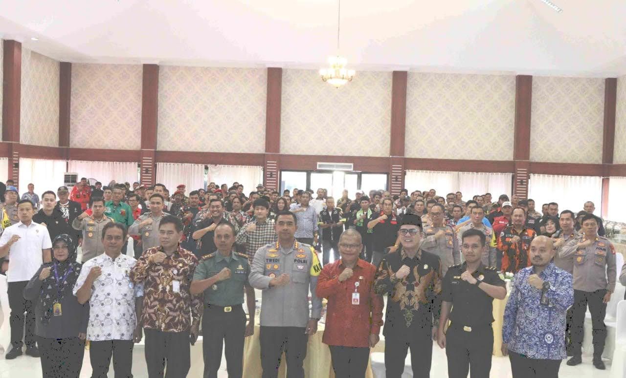 Polres Metro Bekasi Gelar Coffe Morning Sambut Deklarasi Pilkada Damai Bersama Ormas dan LSM