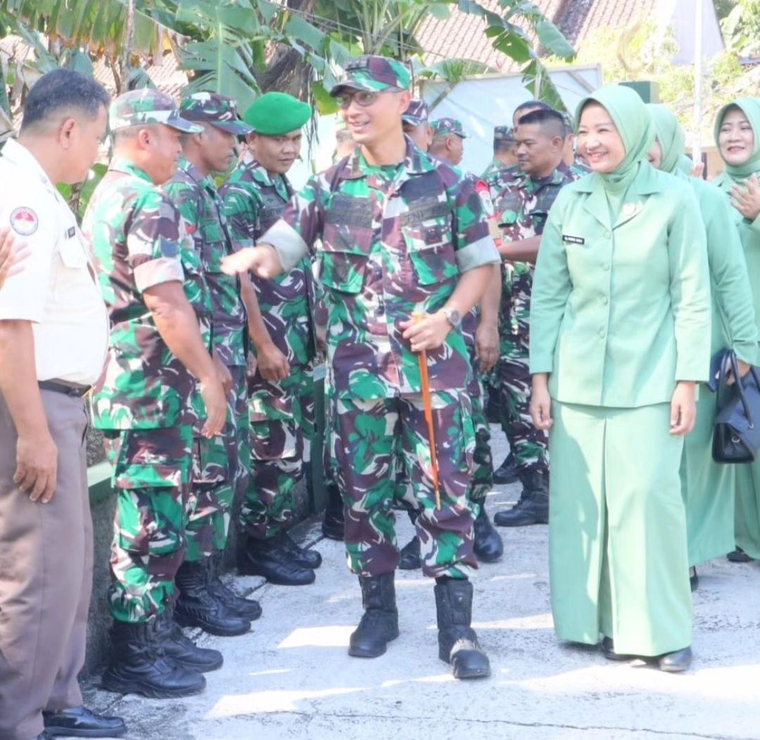 Dandim 0625 Pangandaran Kunker Perdana ke Koramil Jajaran