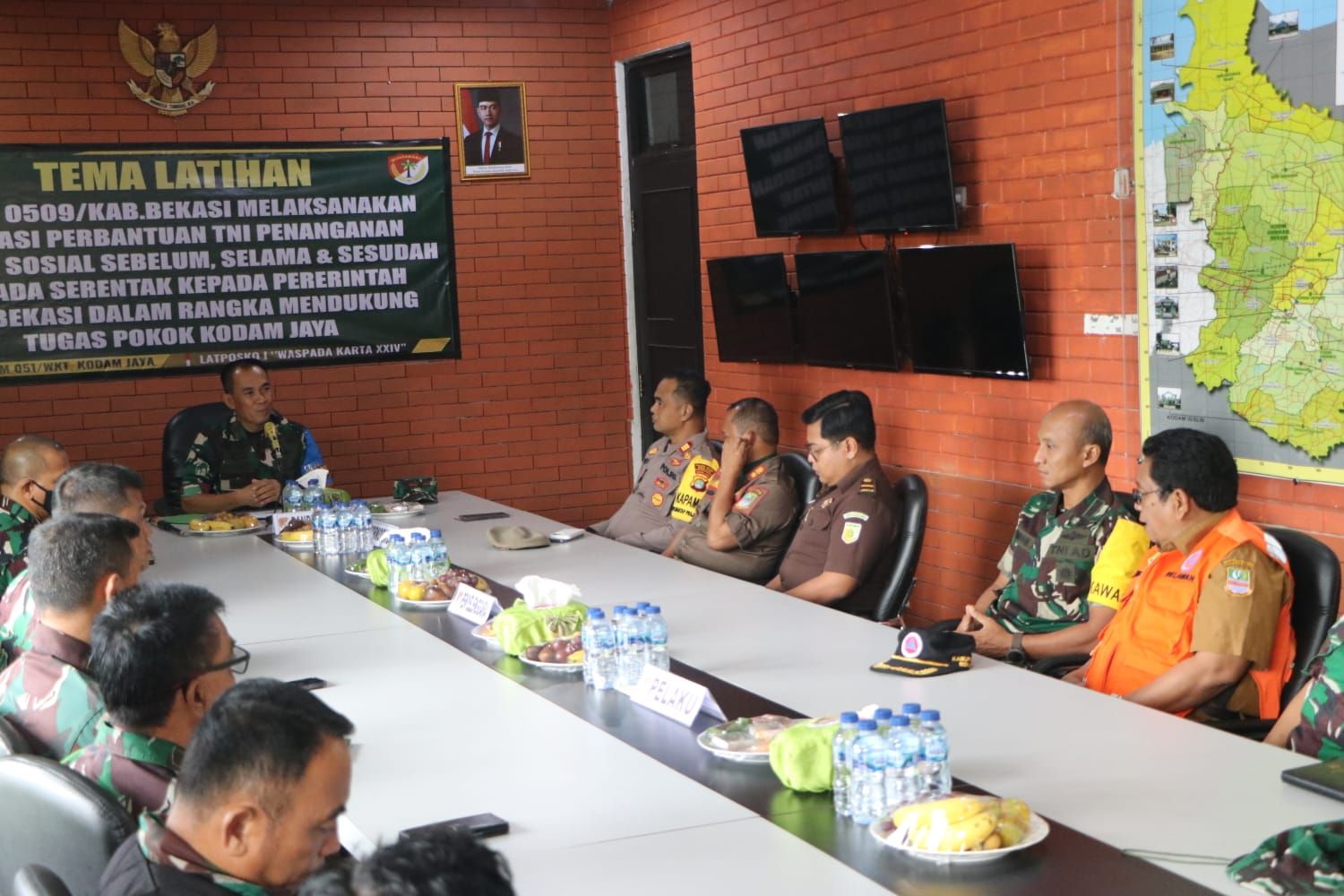 Kodim 0509/Kab Bekasi Giat Operasi Bantuan TNI Penanganan Konflik Sosial Sebelum, Selama, dan Sesudah Pilkada Serentak