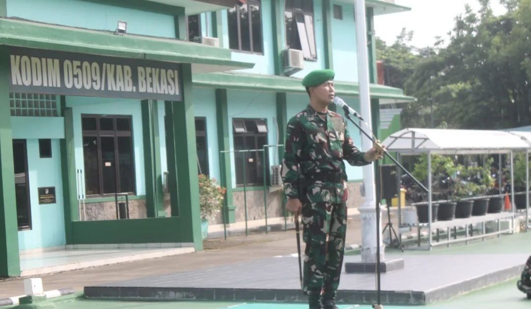 Dandim 0509 Kab Bekasi Berikan Arahan Kepada Jajaran Babinsa dan ASN Kodim