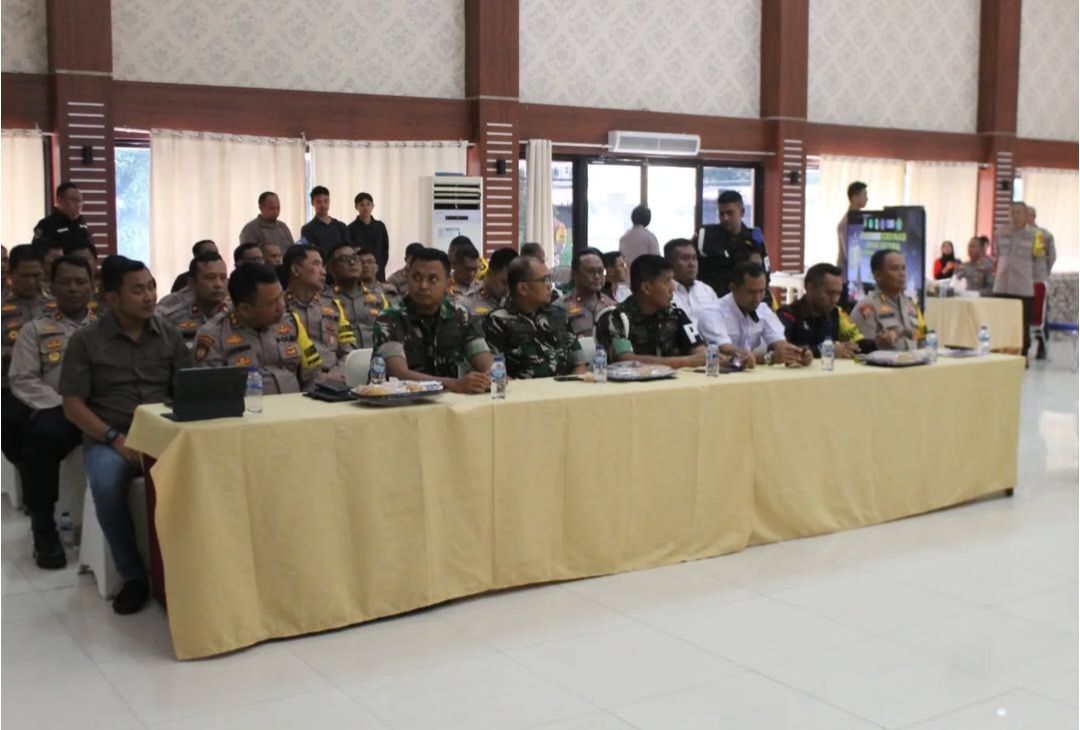 Kasdim 0509 Kab Bekasi Hadiri Rapat Koordinasi Persiapan Pengamanan Nataru