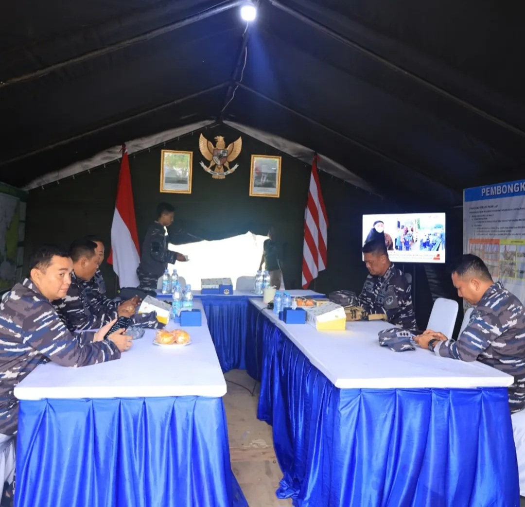 Akibat Cuaca Buruk, Danlantamal III Jakarta Menghentikan Sementara Pembongkaran Pagar Laut di Tangerang