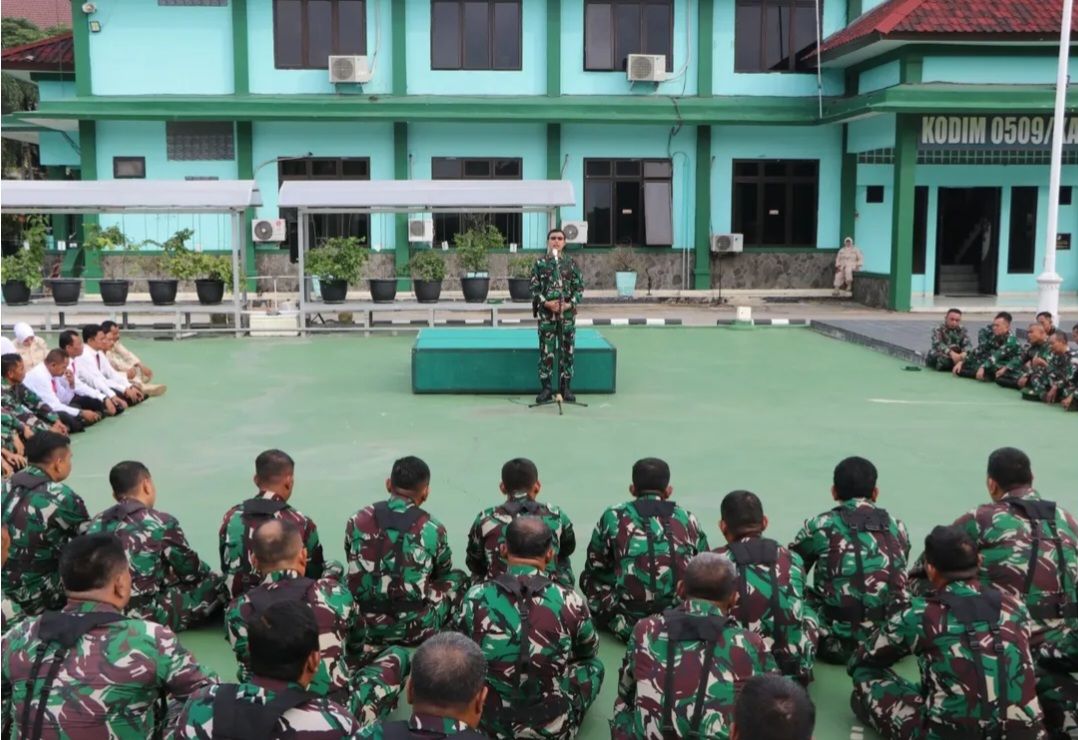 Dandim 0509 Kab Bekasi Pesan Penting Usai Kenaikan Upacara Bendera