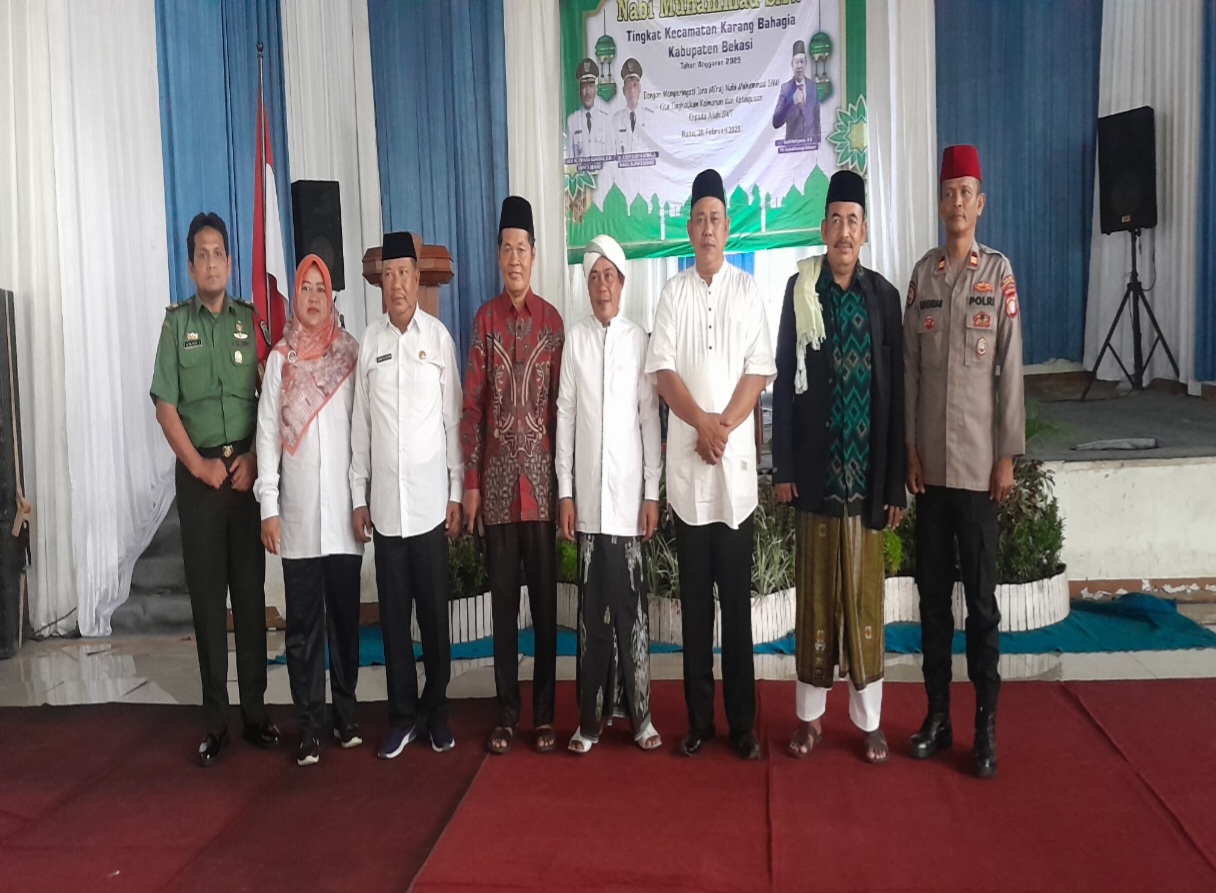 Jelang Ramadhan, Kecamatan Karang Bahagia Memperingati Isra Mi’raj