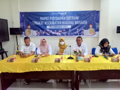 Pemerintahan Kecamatan Karang Bahagia Gelar Rapat Persiapan Botram