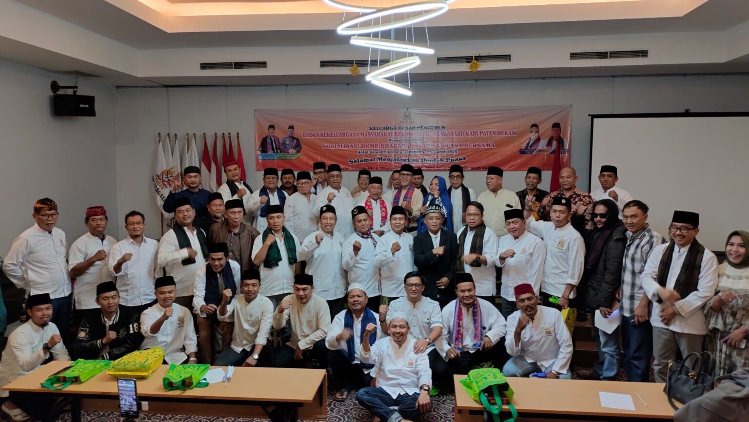 BKMB Bhagasasi Kab Bekasi Gelar Sosialiasi, Buka Puasa Bersama