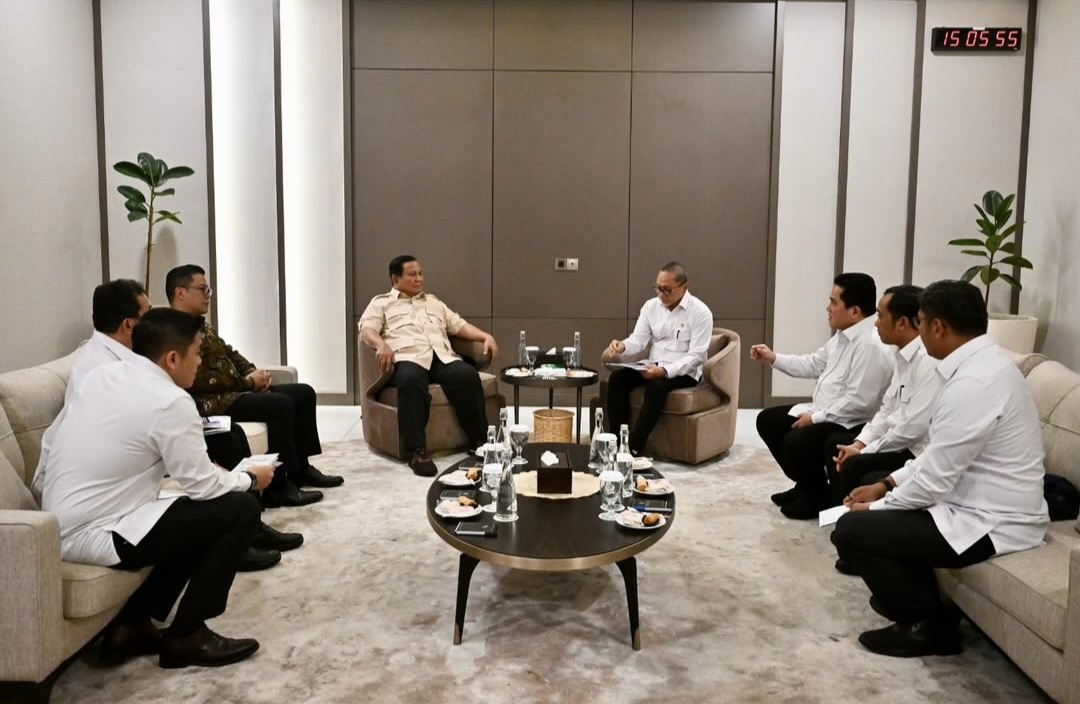 Presiden Prabowo Usai Dari Magelang Langsung Gelar Rapat Terbatas