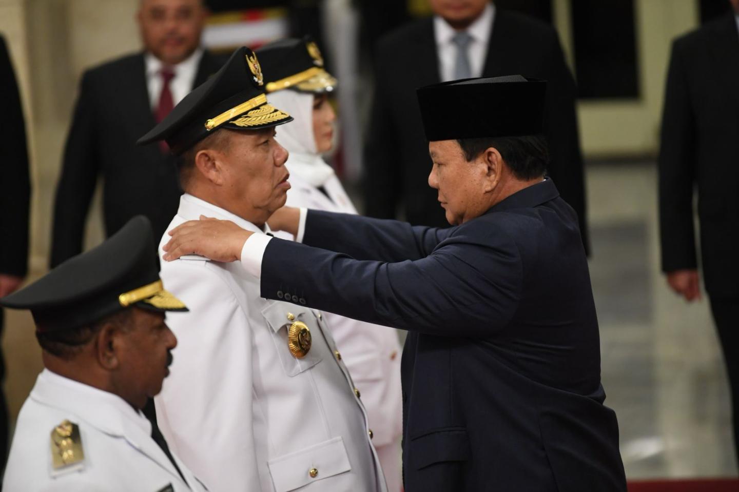 Presiden Prabowo Lantik Gubernur Provinsi Papua Pegunungan