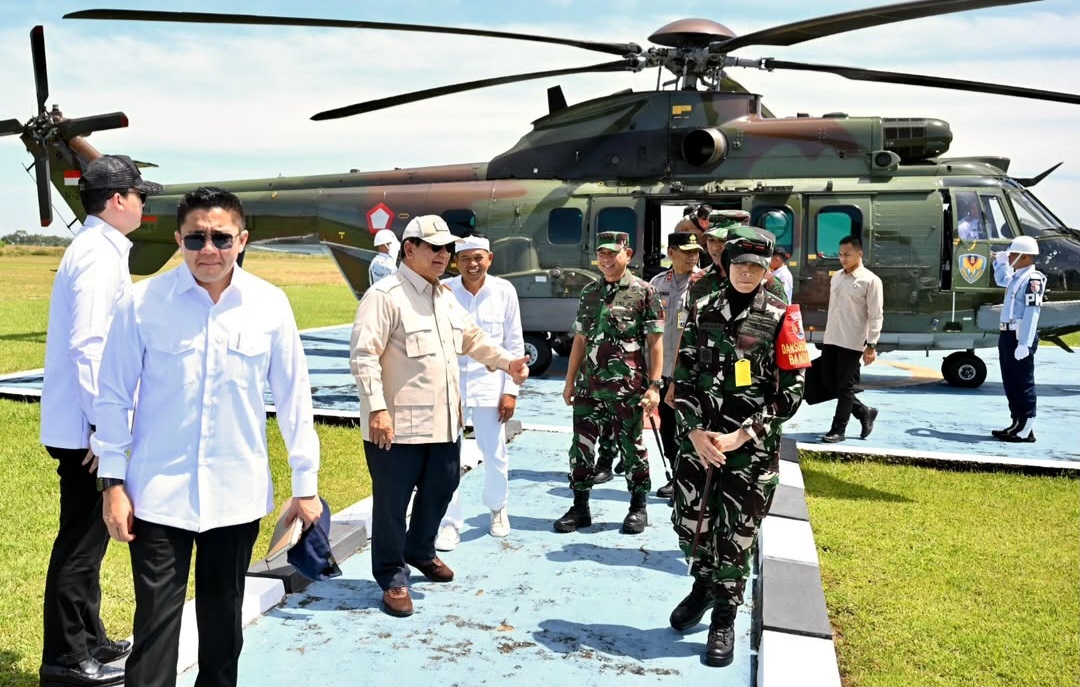 Presiden Prabowo Subianto Hadiri Panen Raya Serentak 14 Provinsi di Majalengka