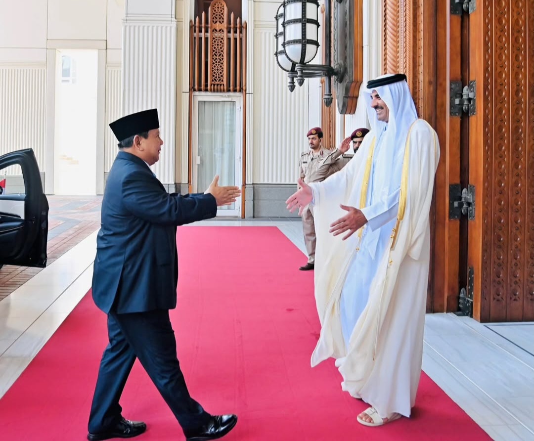 Presiden Prabowo Tiba di Doha Qatar