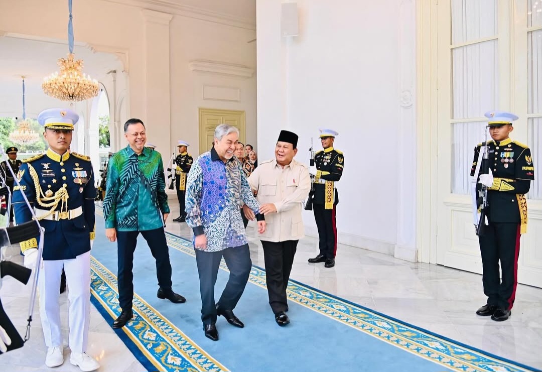 Presiden Prabowo Menerima Kunjungan Wakil Perdana Menteri Malaysia Dato’Seri Dr Ahmad Zahid bin Hamidi