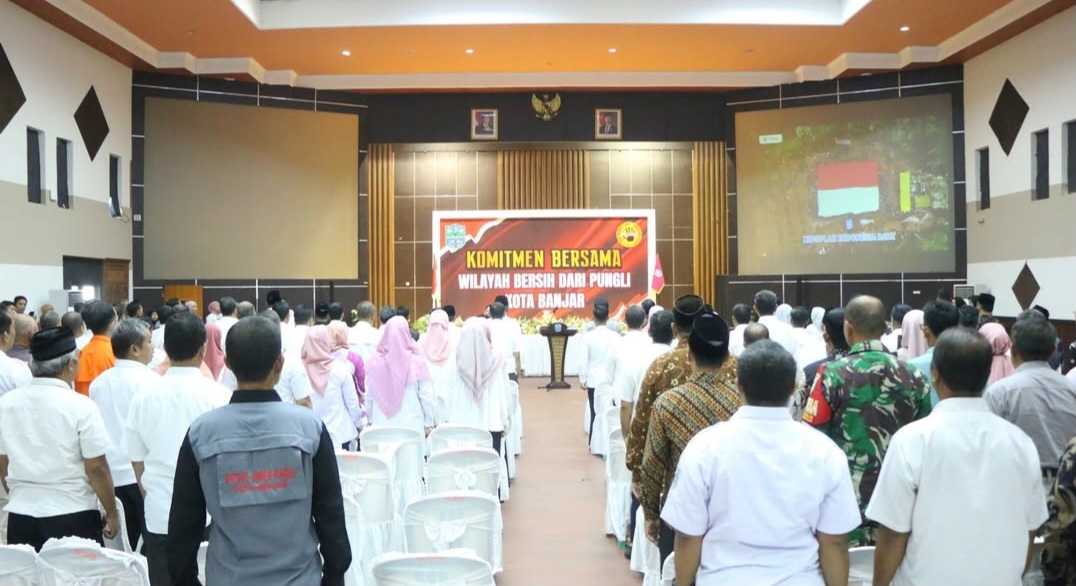 Kasdim 0613/Ciamis Hadiri Penandatanganan Deklarasi Komitmen Anti Pungli