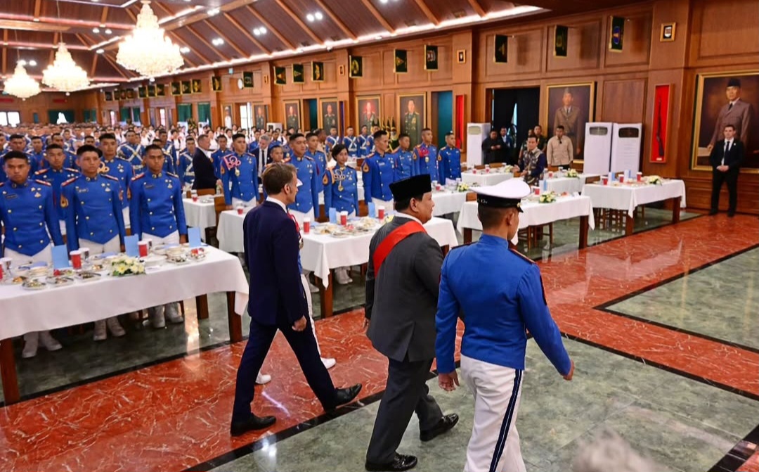 Presiden Prabowo Bersama Presiden Republik Prancis Berkunjung ke Akmil Magelang