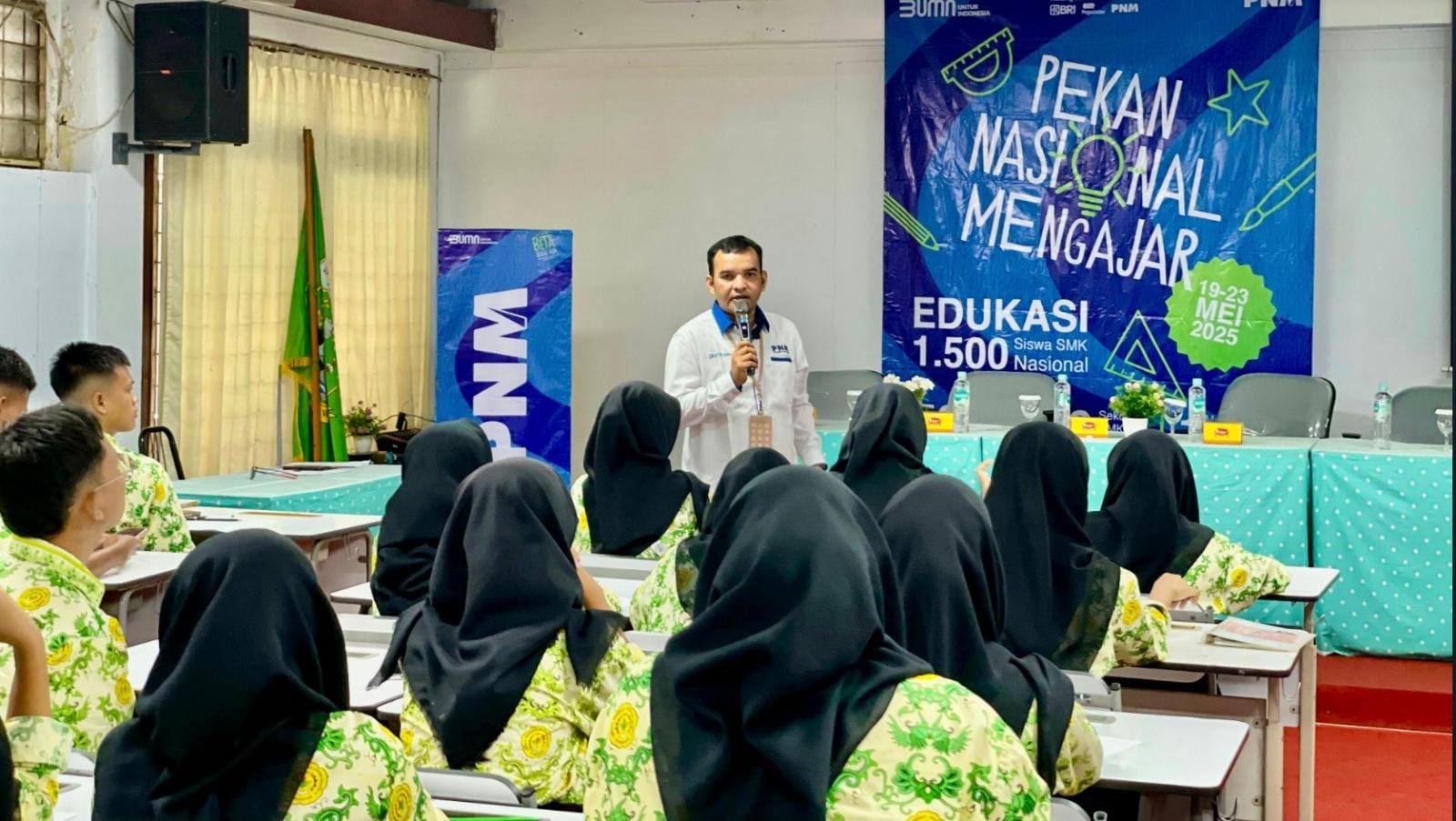PNM Tanamkan Semangat Wirausaha kepada 1.740 Siswa SMK Lewat Pekan Nasional Mengajar