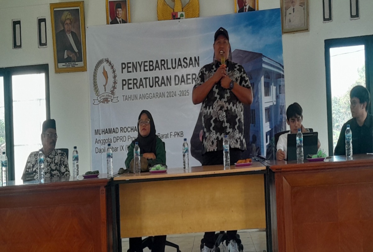 Anggota DPRD Provinsi Jawa Barat Muhammad Rochadi Sosialisasikan Perluasan Perda