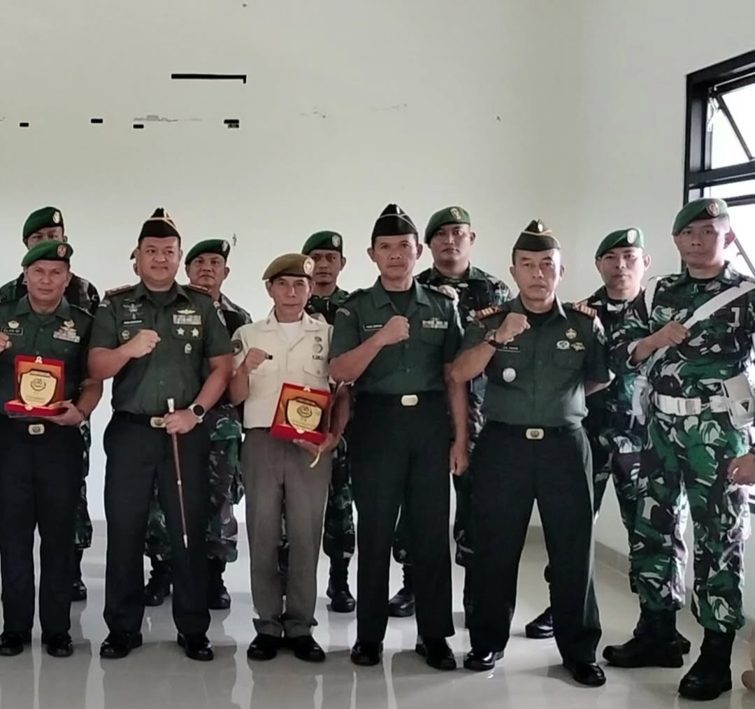 Kodim 0625/Pangandaran Gelar Upacara Korp Raport Purna Tugas Anggota