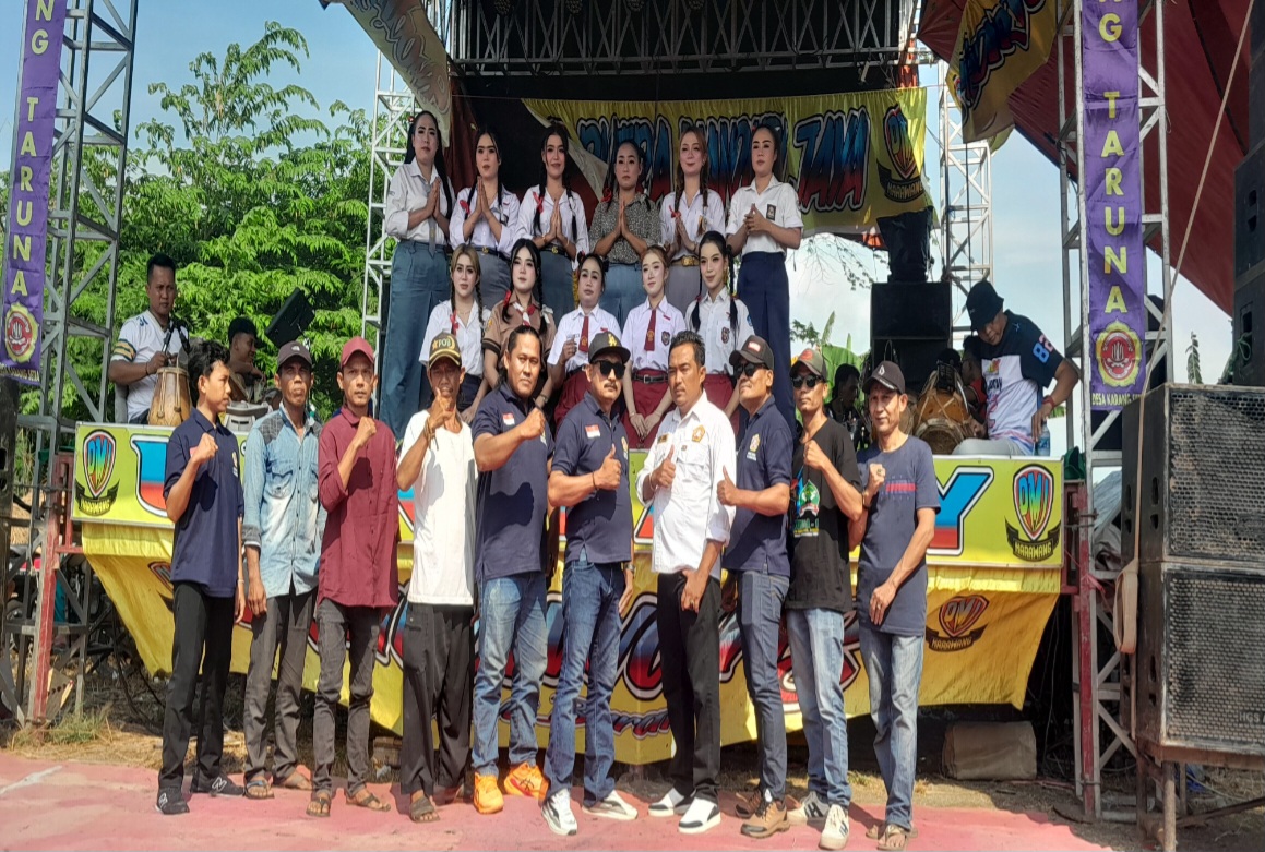 Karang Taruna Desa Karangsetia Gelar Pagelaran Jaipongan Meriah dalam Rangka HUT RI ke-80