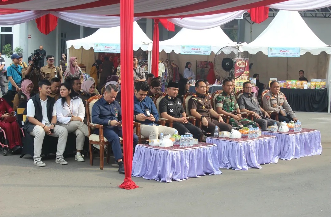 Dandim 0509/Kabupaten Bekasi Hadiri Bazzar Murah UMKM di Kejari Cikarang