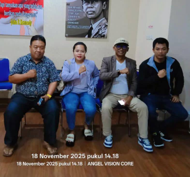 Ketum DPP LSM GANAS dan FORTAL Datangi Mapolsek Cikarang Selatan Meminta Tindak Lanjut Laporan Kekerasan