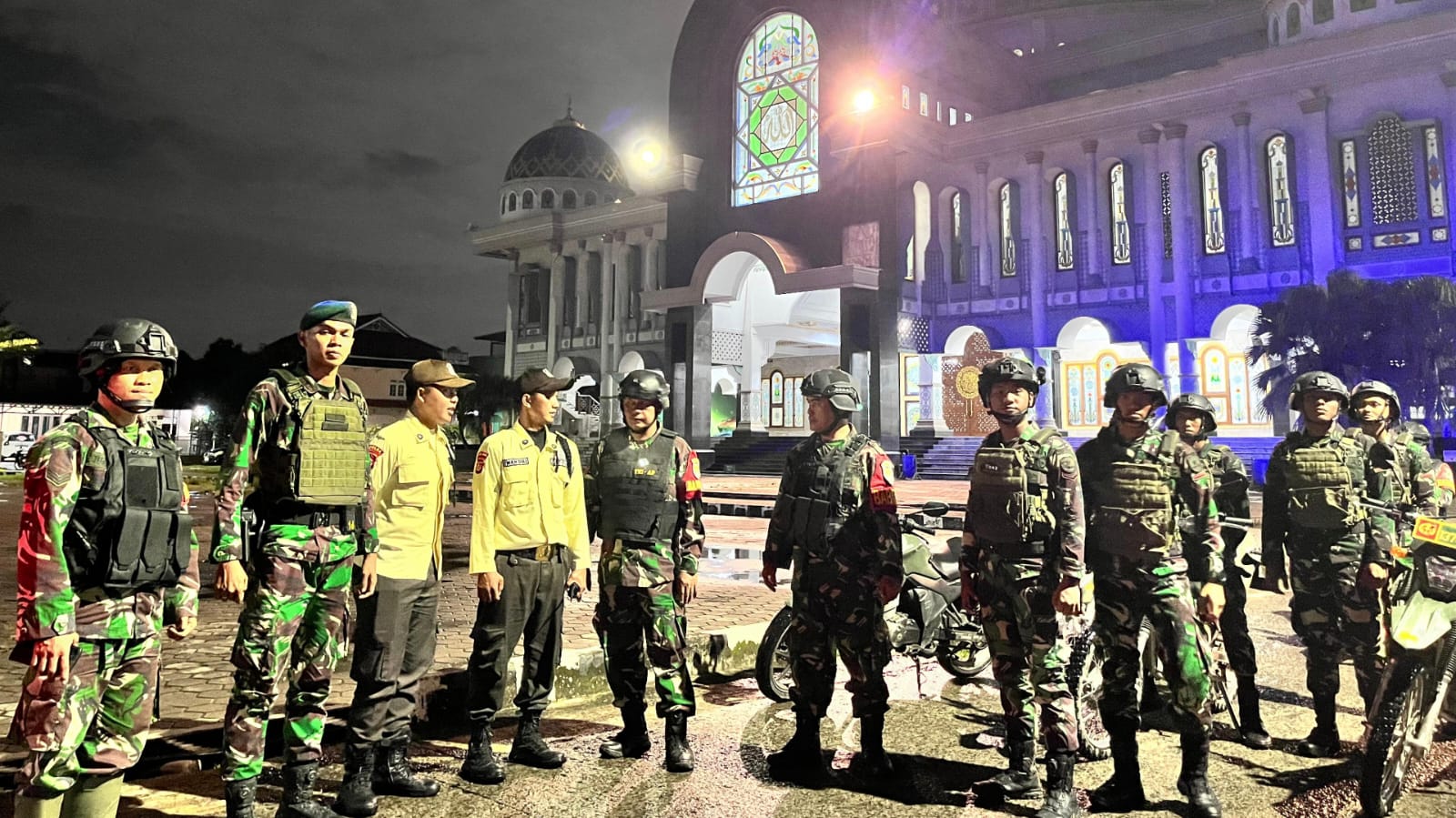 Gelar Patroli Gabungan Koramil 04/Babelan Ciptakan Wilayah Aman dan Kondusif