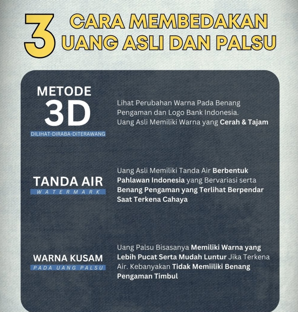 Kapolres Metro Bekasi Himbau Masyarakat Waspada Peredaran Uang Palsu