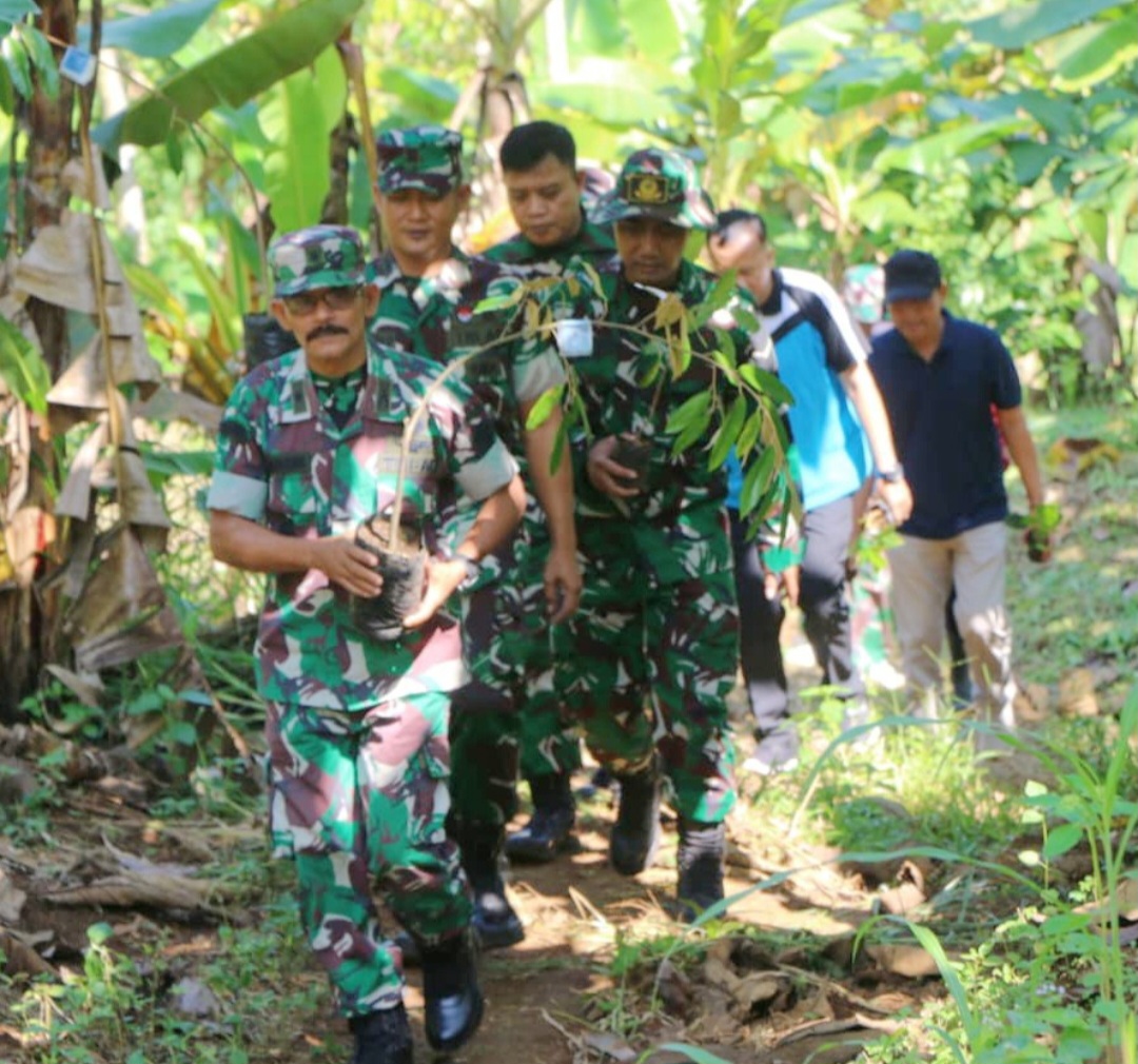 Kodim 0613/Ciamis Gelar Program Pembinaan Lingkungan Hidup