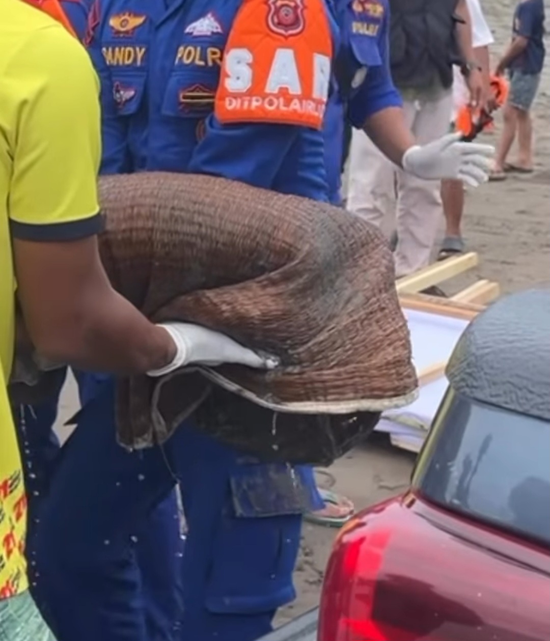 Wisatawan Asal Bandung Tewas di Pantai Pangandaran Terseret Ombak