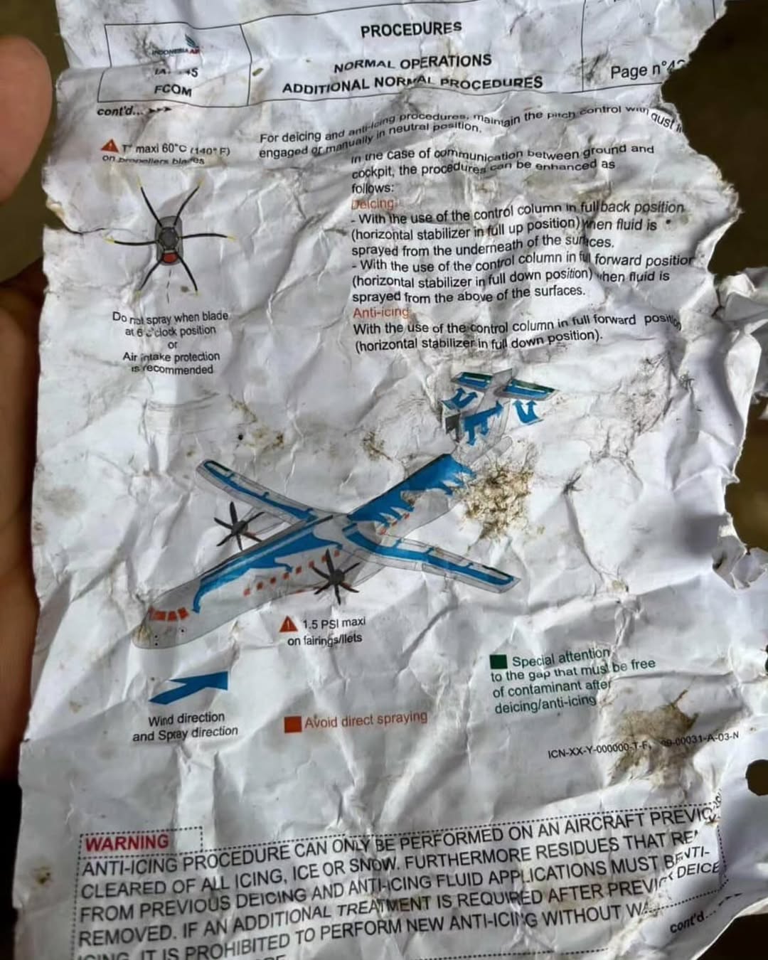 Pesawat ATR 42-500 Hilang Kontak di Maros