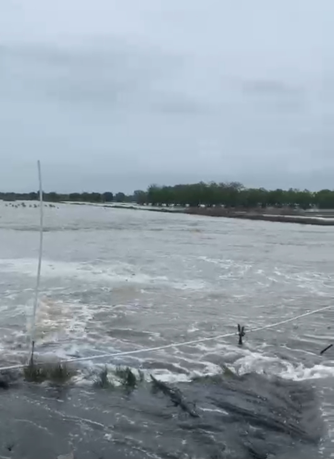 Air Rob Kembali Terjang Muara Gembong,Tambak Terancam, Warga Minta Penanganan Cepat