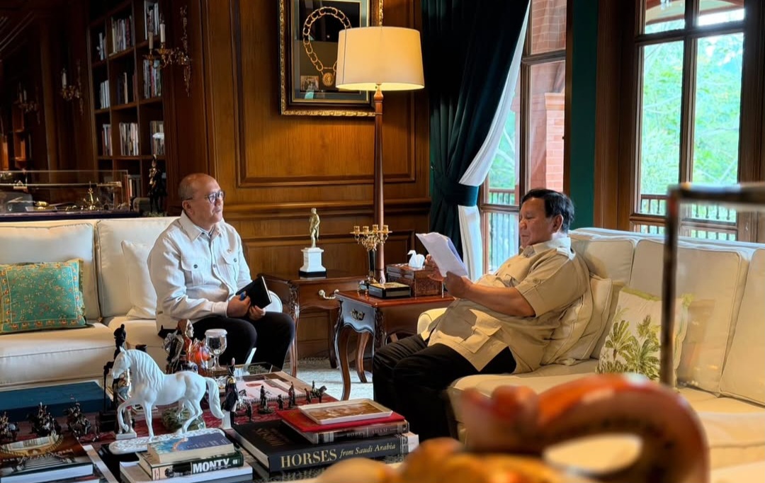 Presiden Prabowo Menerima Kunjungan Kepala Danantara