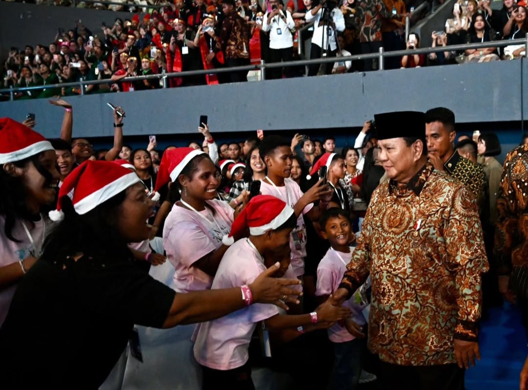 Presiden Prabowo Menghadiri Acara Puncak Peringatan Natal Nasional 2025
