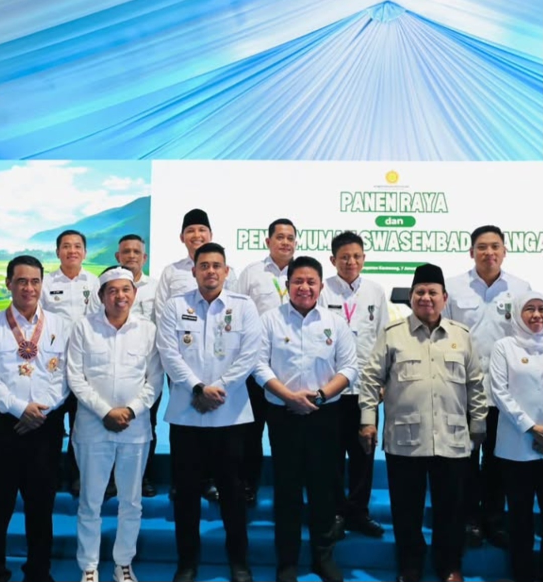 Presiden Prabowo Resmi Umumkan Indonesia Capai Swasembada Pangan