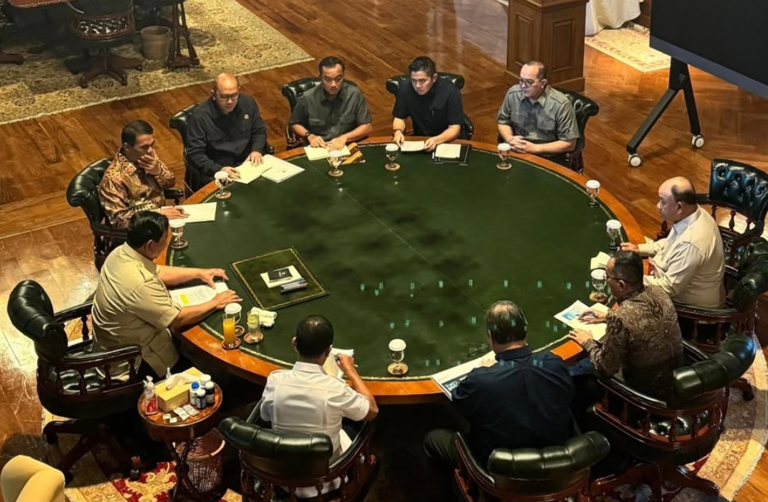 Presiden Prabowo Gelar Rapat Terbatas di Hambalang, Bahas Beberapa Sektor