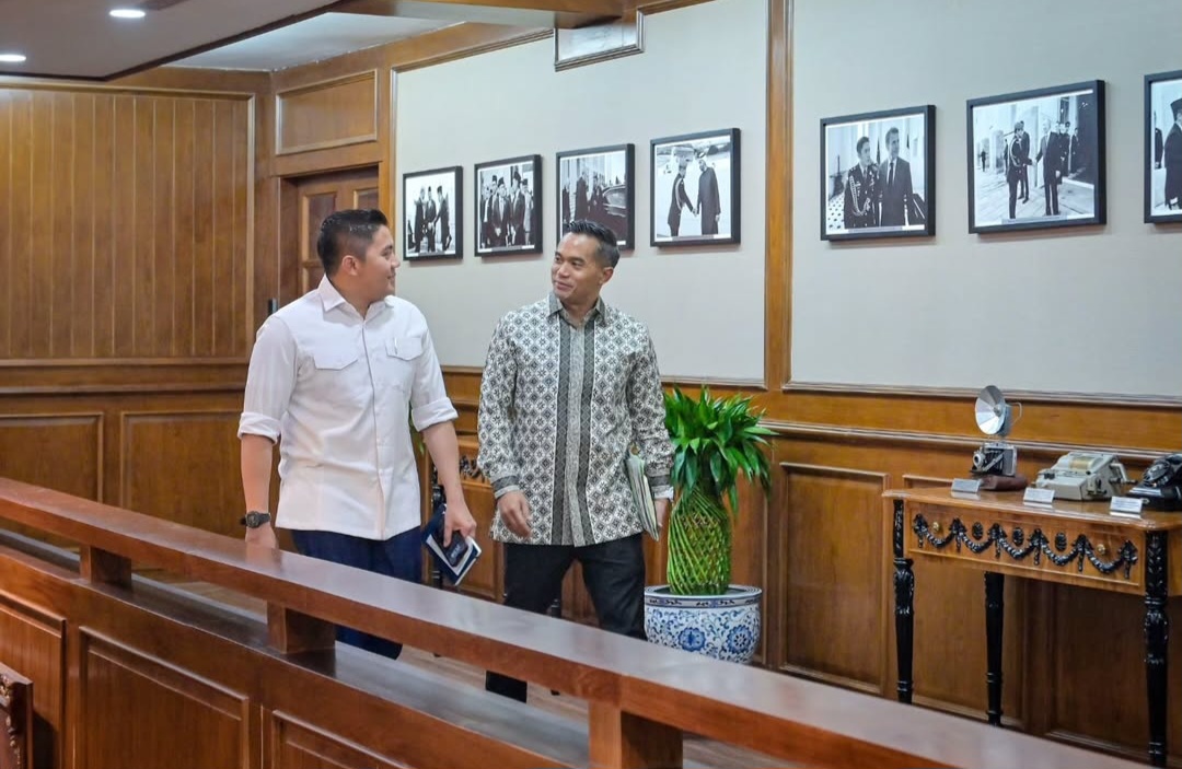 Seskab Terima Kunjungan Ketua Kadin Indonesia