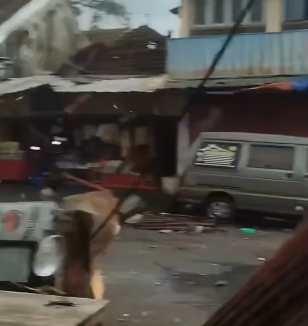 Angin Puting Beliung Terjang Wilayah Kec Karangpandan