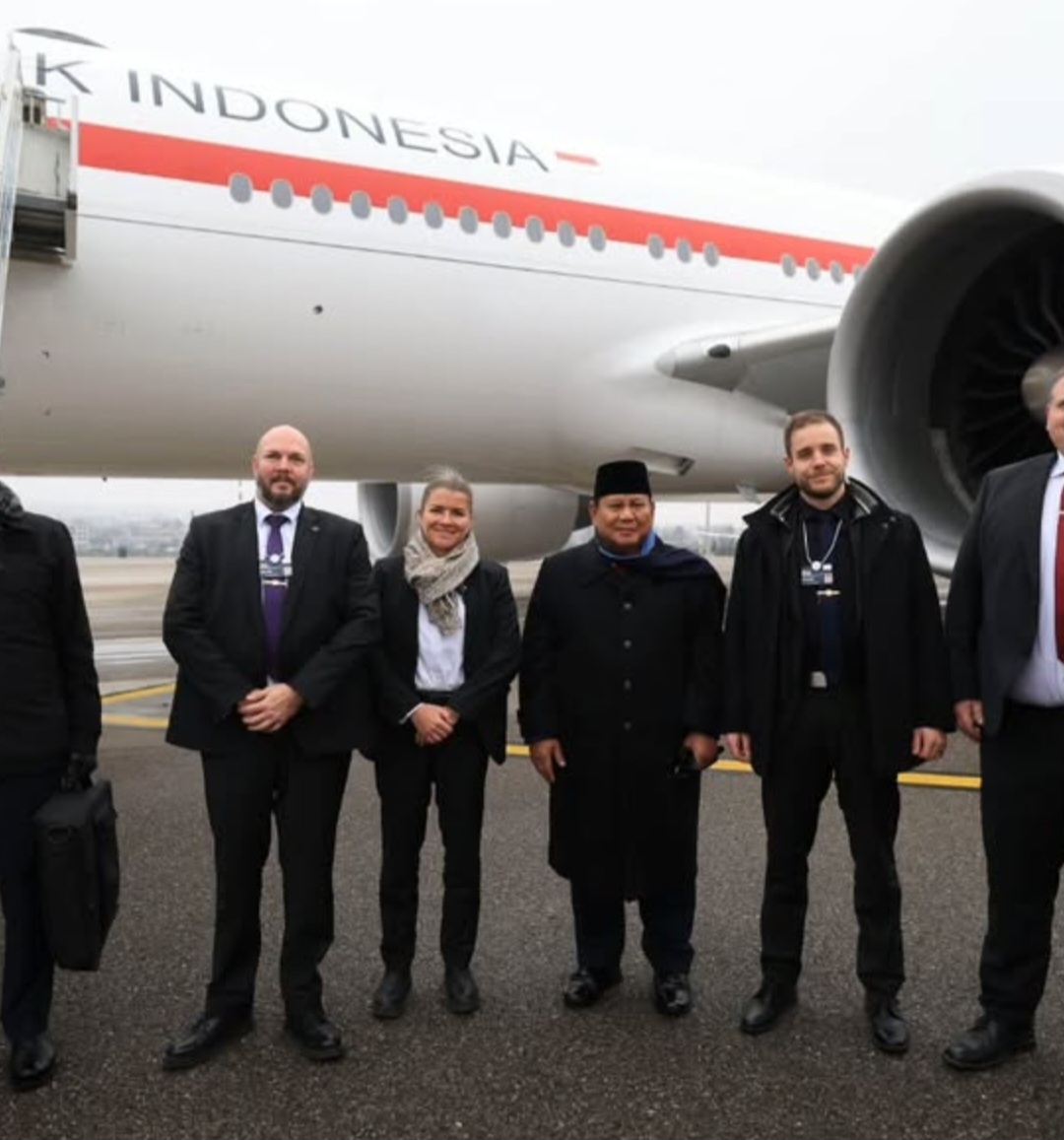 Presiden Prabowo Bertolak ke Paris Usai Berkunjung ke Swiss Dalam ‘World Economic Forum’ di Davos