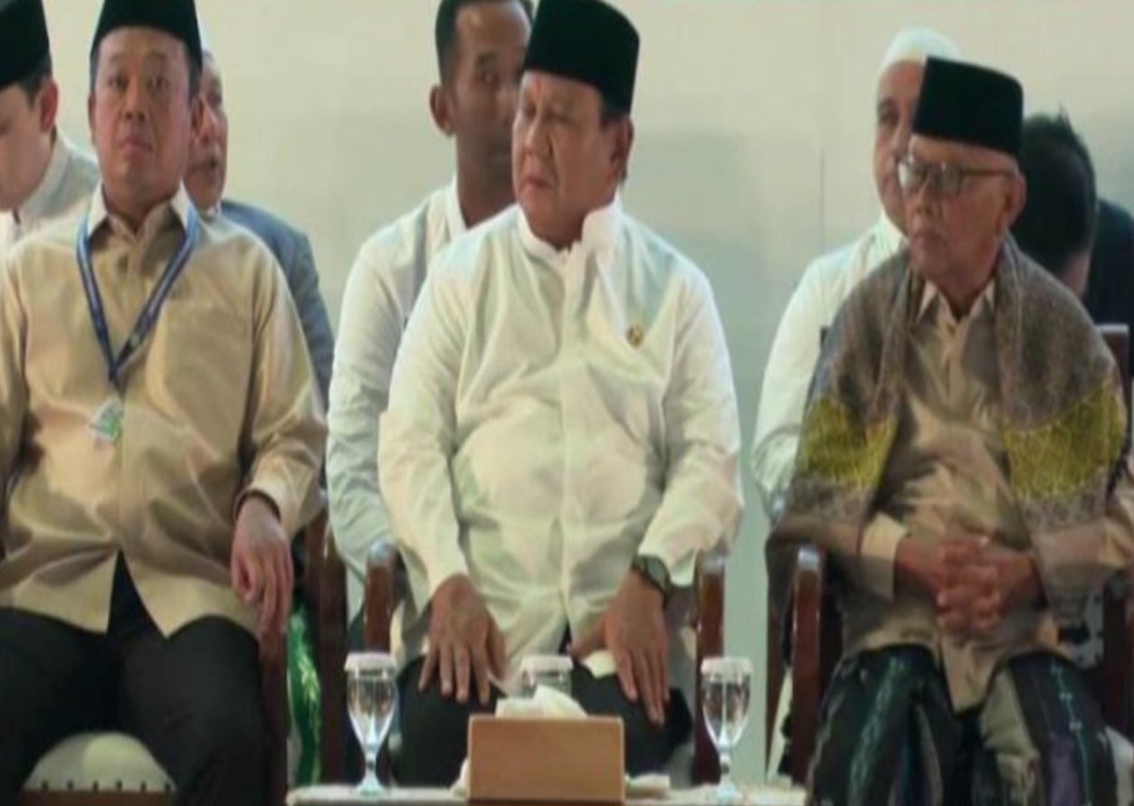 Presiden Prabowo Hadiri Acara Pengukuhan Pengurus MUI di Istiqlal