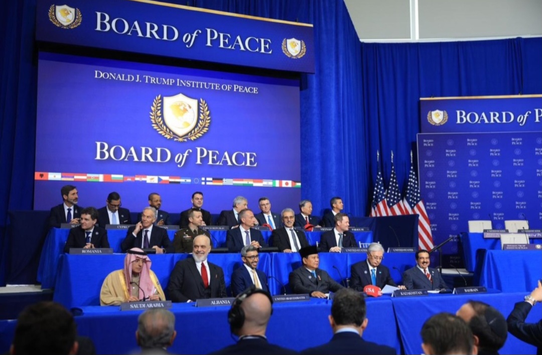 Presiden Prabowo Komitmen Untuk Perdamaian Gaza Palestina, Pidato di Sidang Board Of Feace