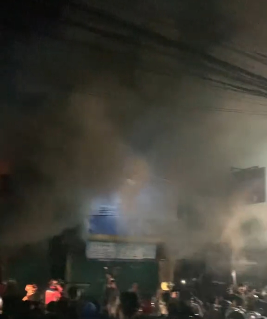 Kebakaran Hebat di Tasikmalaya Hanguskan Toko Kasur