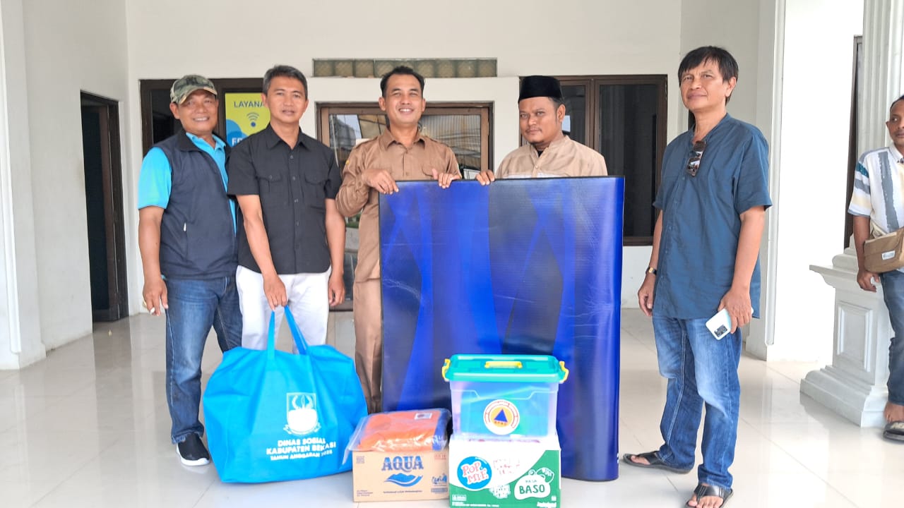 Tanggap Darurat, Pemdes Karangasih Bantu Warga Terdampak Bencana