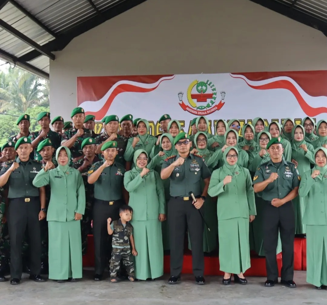 Dandim 0625 Pangandaran Letkol CZI Citra Kurniawan Pimpin Langsung Acara Kenaikan Pangkat