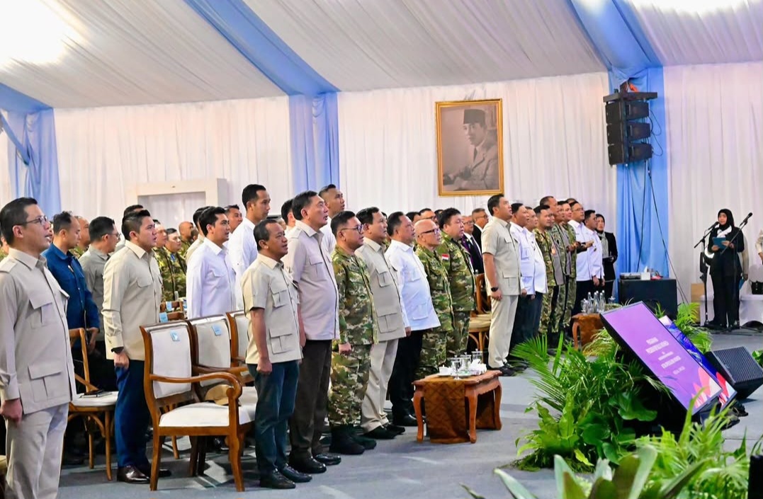 Presiden Prabowo Subianto Memberikan Pengarahan Langsung Kepada 503 Ketua DPRD di Magelang