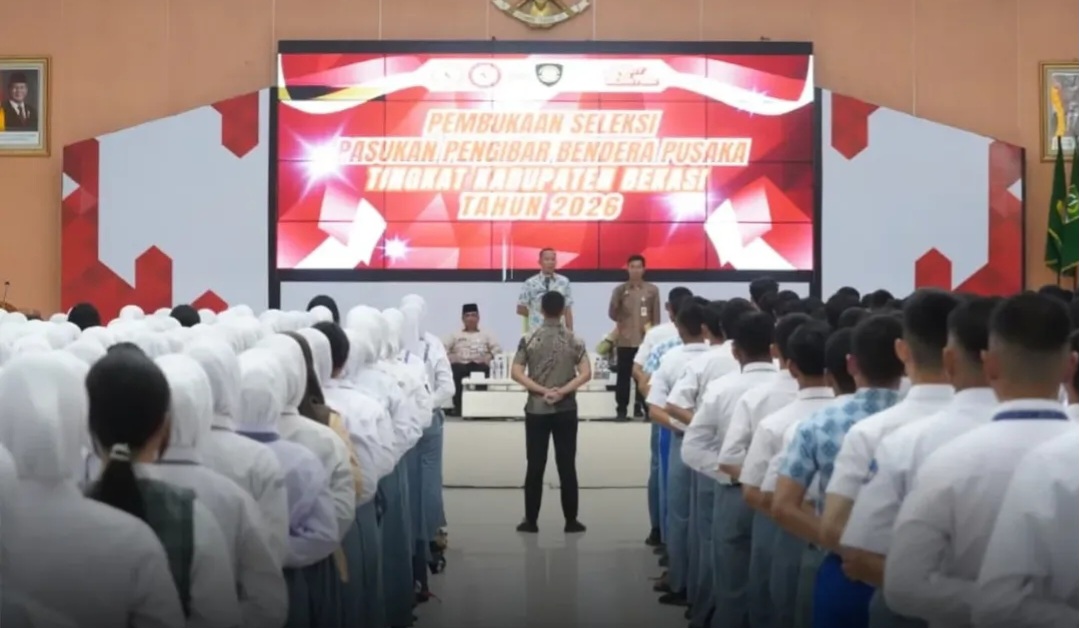 Pemkab Bekasi Melalui Kesbangpol Menerima 749 Pelajar Seleksi Paskibraka