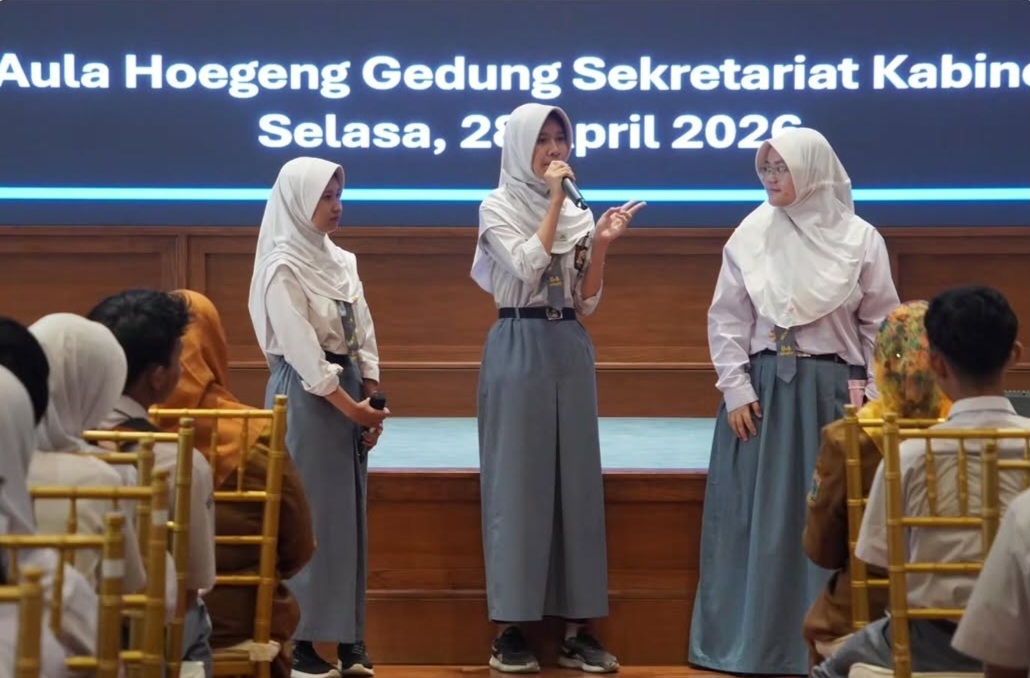 Istana Untuk Anak Sekolah,Kunjungan Dari SMA Negeri 84 Jakarta