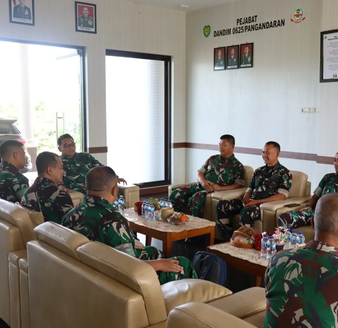 Kodim 0625/Pangandaran Terima Kunjungan Kerja Tim Dalprog Kodam III/Siliwangi