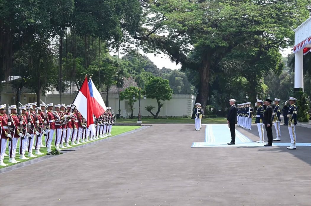 Presiden Prabowo Menerima 8 Duta Besar (LBBP) di Istana